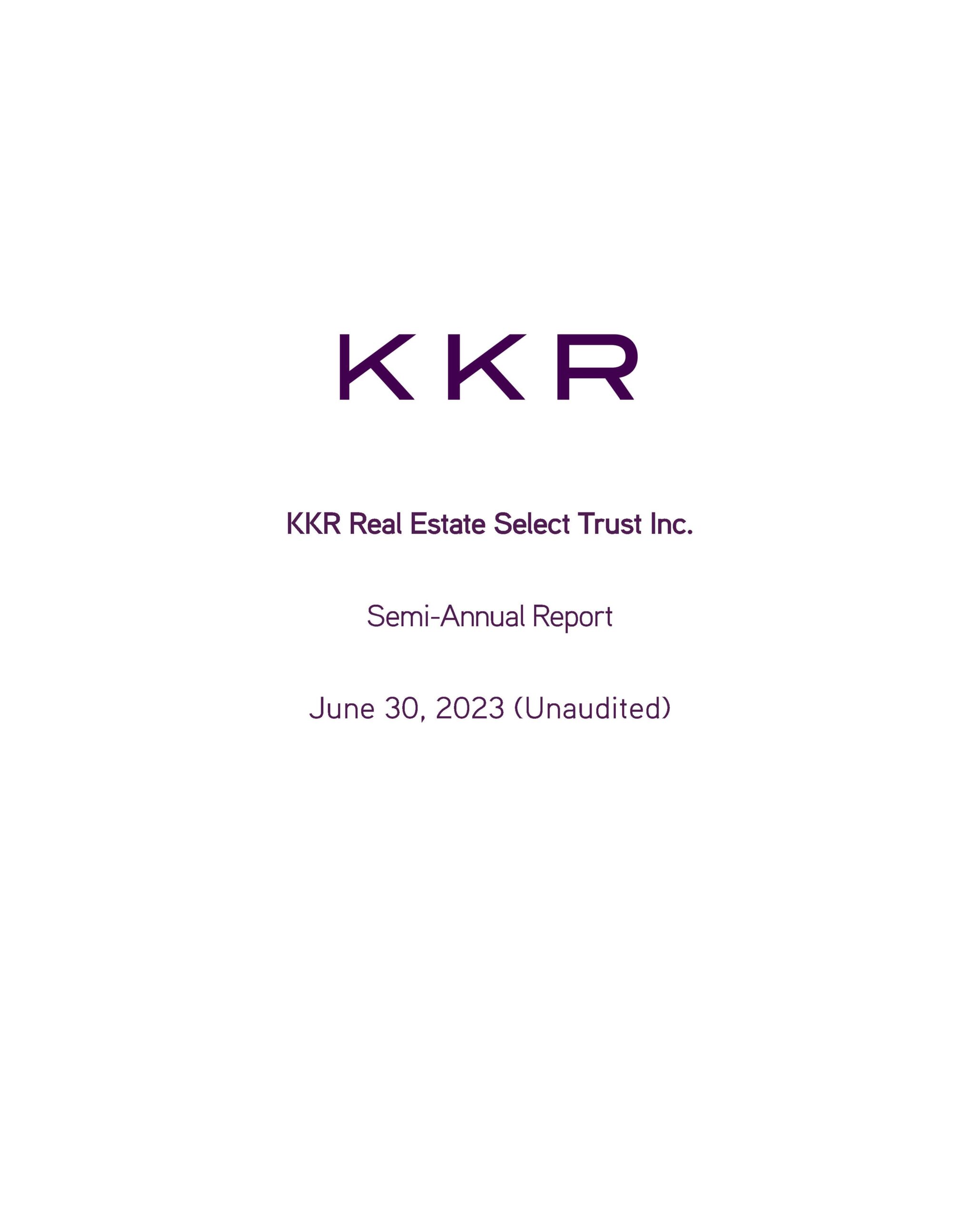 Semi-Annual Report